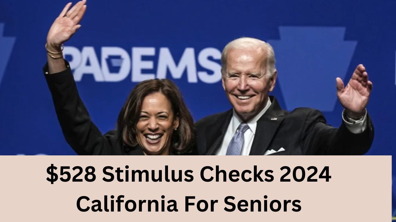 $528 Stimulus Checks 2024 California For Seniors
